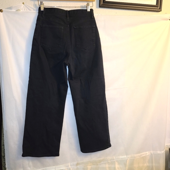 Aritzia Wilfred Free Black jean straight cropped - Picture 5 of 10